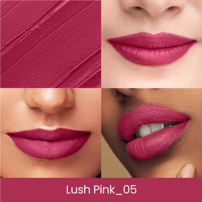 Swiss Beauty Lip Stain Matte Lipstick - 205 Lush Pink