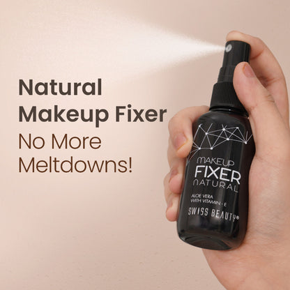 Swiss Beauty Long Lasting Professional Makeup Fixer Setting Spray With Vitamin E & Aloe Vera