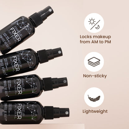 Swiss Beauty Long Lasting Professional Makeup Fixer Setting Spray With Vitamin E & Aloe Vera
