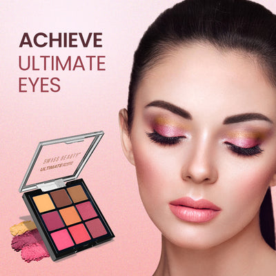 Swiss Beauty Ultimate 9 Pigmented Colors Eyeshadow Palette - 1