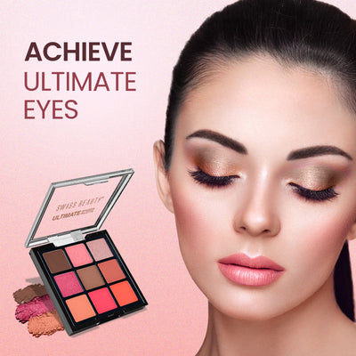 Swiss Beauty Ultimate 9 Pigmented Colors Eyeshadow Palette - 2