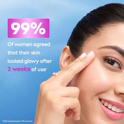 NIVEA Luminous Even Glow Brightening Face Serum with Niacinamide, Thiamidol 60X Vitamin C, Aloevera