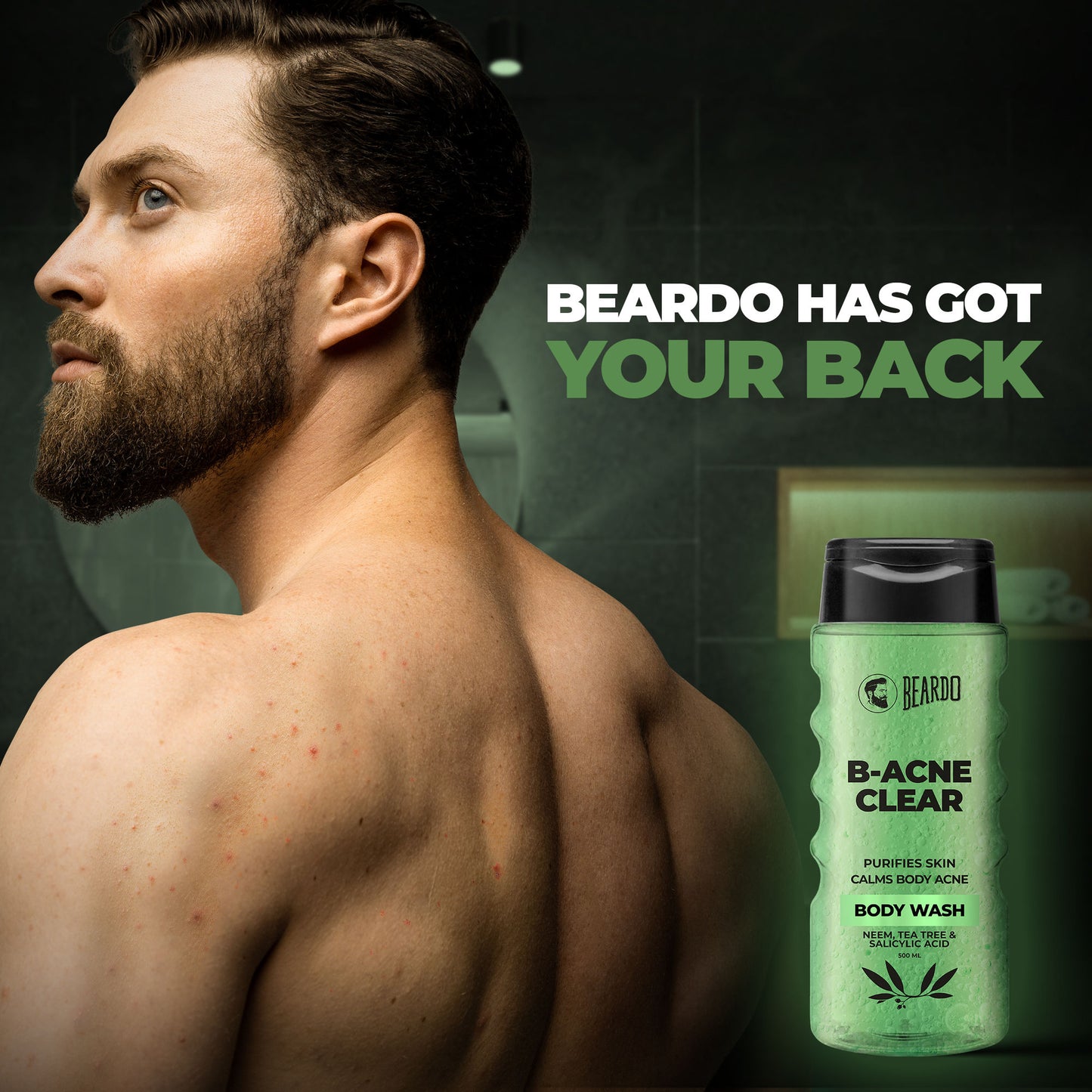 Beardo B-Acne Clear Bodywash