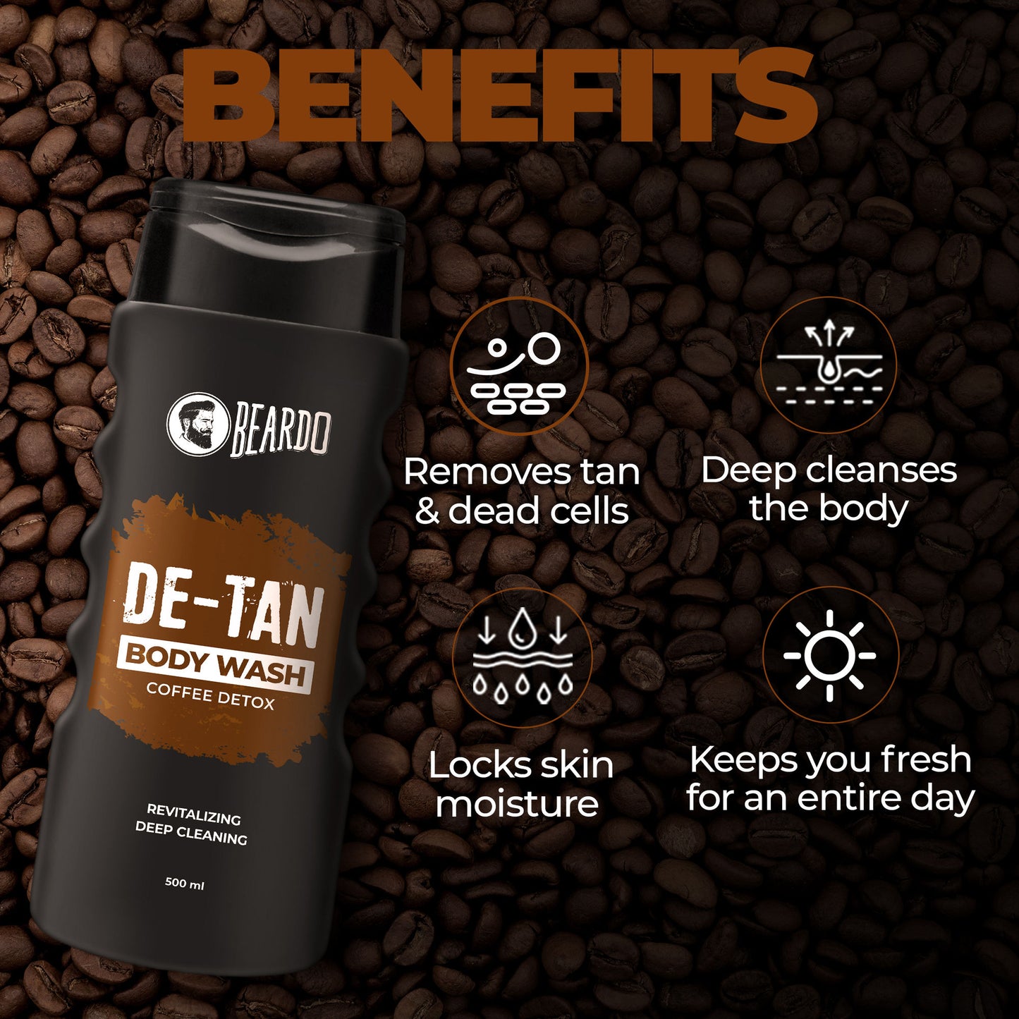 Beardo De-Tan Body Wash For Men