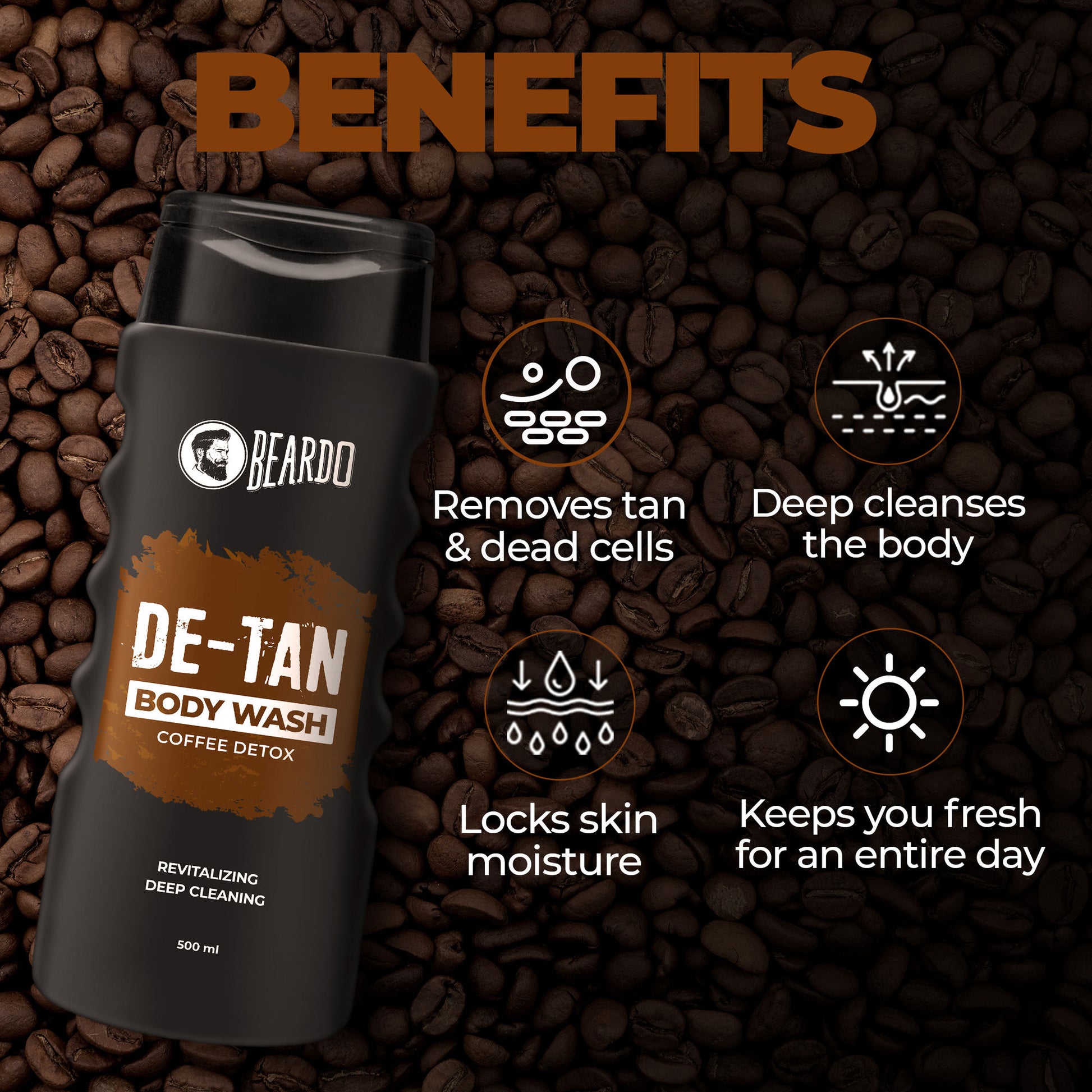 Beardo De-Tan Body Wash For Men