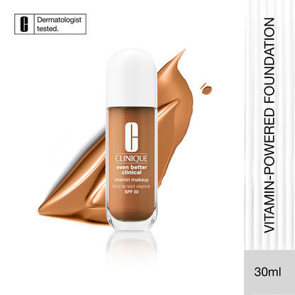 Clinique Even Better Clinical Vitamin Makeup SPF 50 - Medium Deep Warm 3