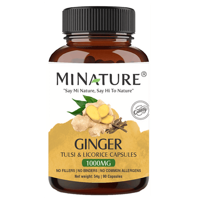 Minature Ginger Tulsi & Licorice Capsules