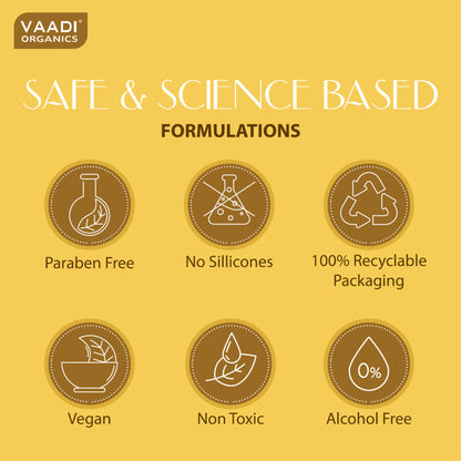 Vaadi Herbals 24 Carat Gold Massage Gel With 24 Carat Gold Dust & Grape Seed Extract