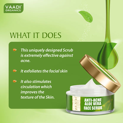 Vaadi Herbals Aloe Vera Face Scrub