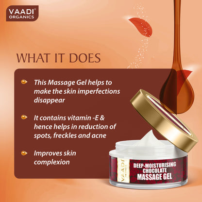 Vaadi Herbals Chocolate & Strawberry Massage Gel