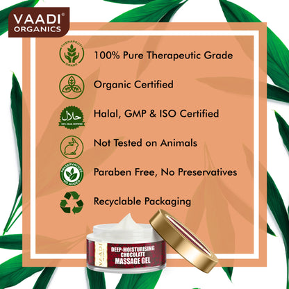 Vaadi Herbals Chocolate & Strawberry Massage Gel
