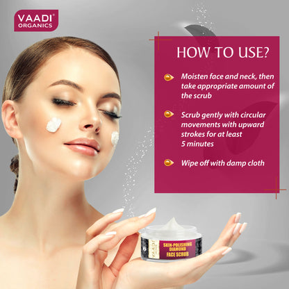 Vaadi Herbal Skin - Polishing Diamond Face Scrub