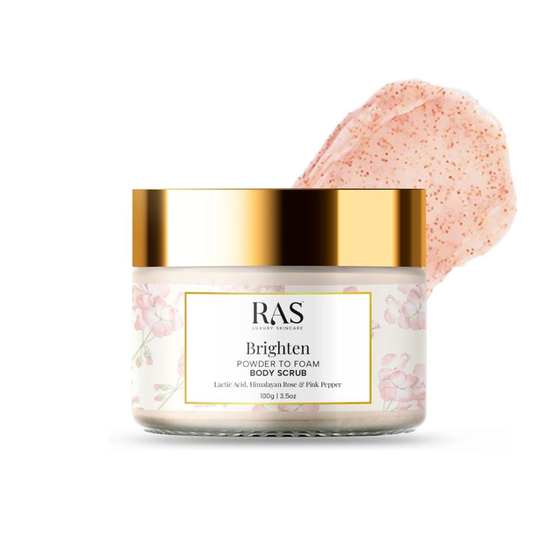 RAS Luxury Oils Brighten Tan Removing Body Scrub