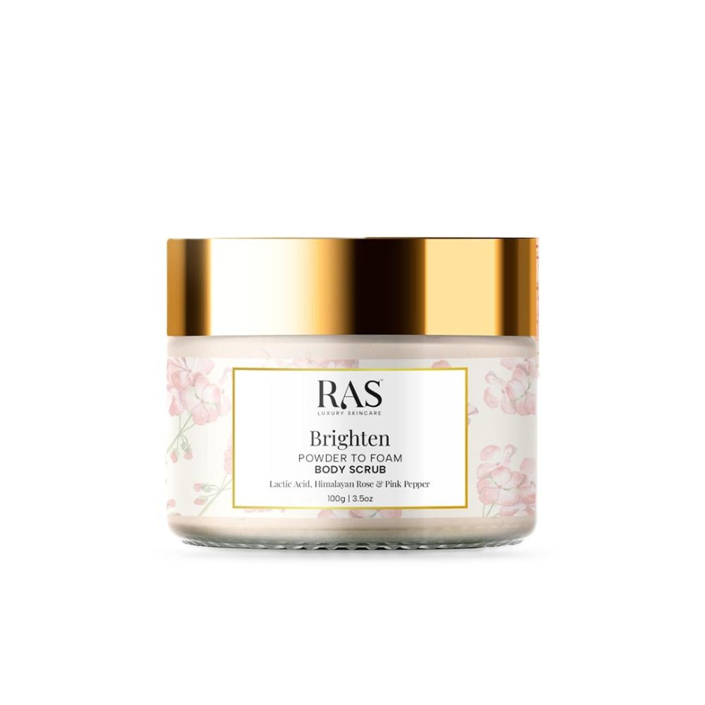 RAS Luxury Oils Brighten Tan Removing Body Scrub