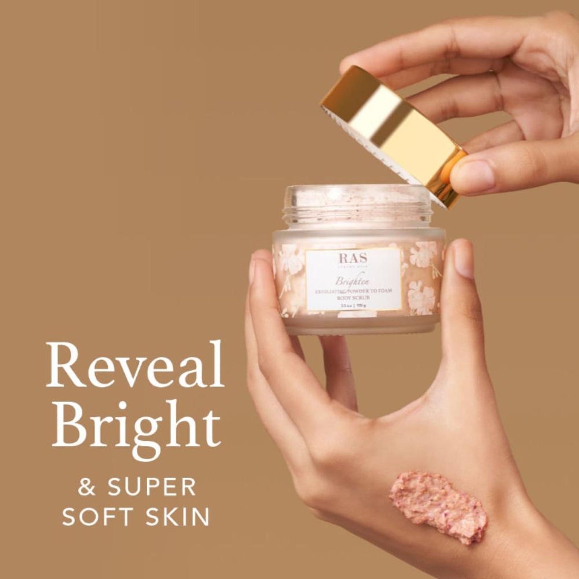 RAS Luxury Oils Brighten Tan Removing Body Scrub