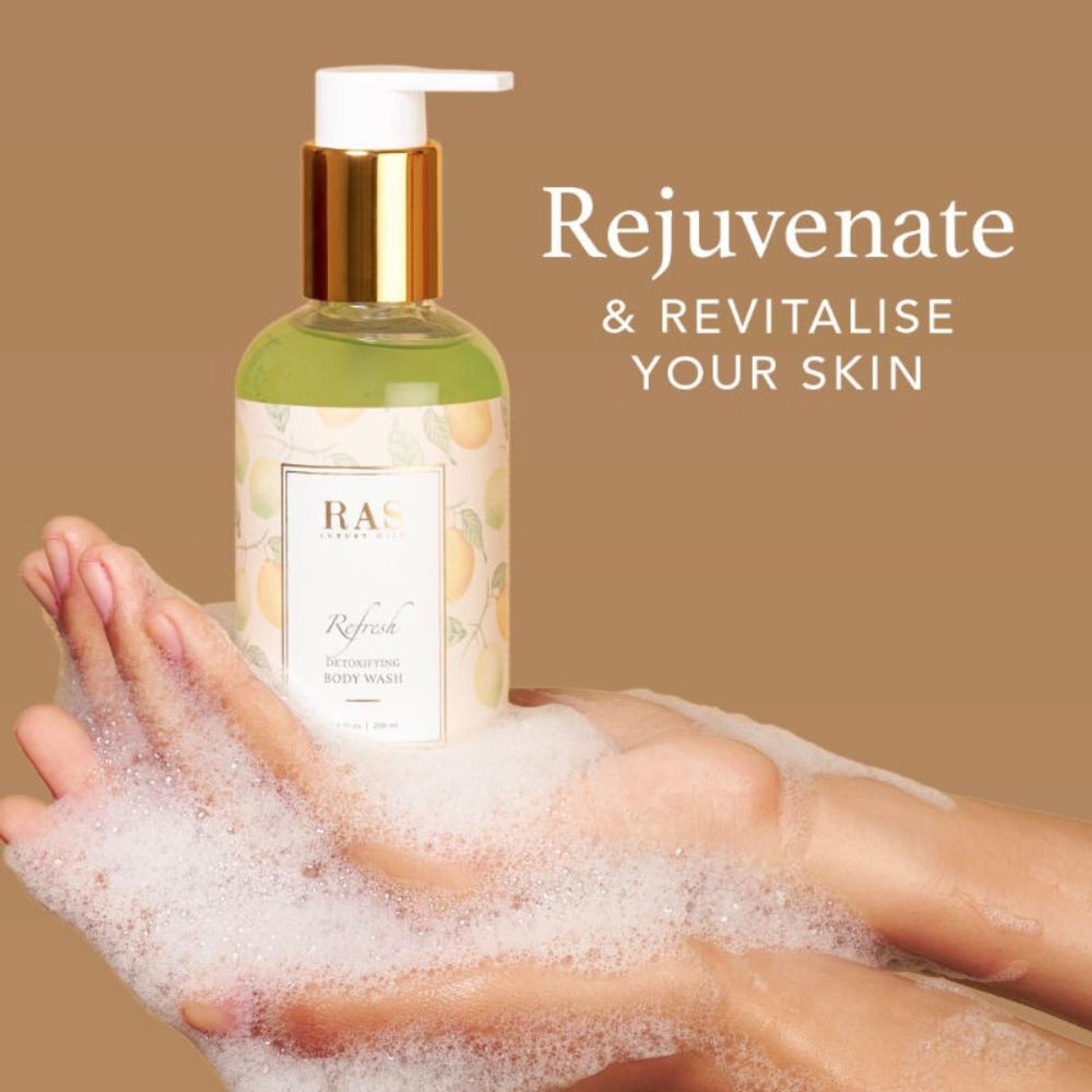 RAS Luxury Oils Refresh Revitalizing Body Wash