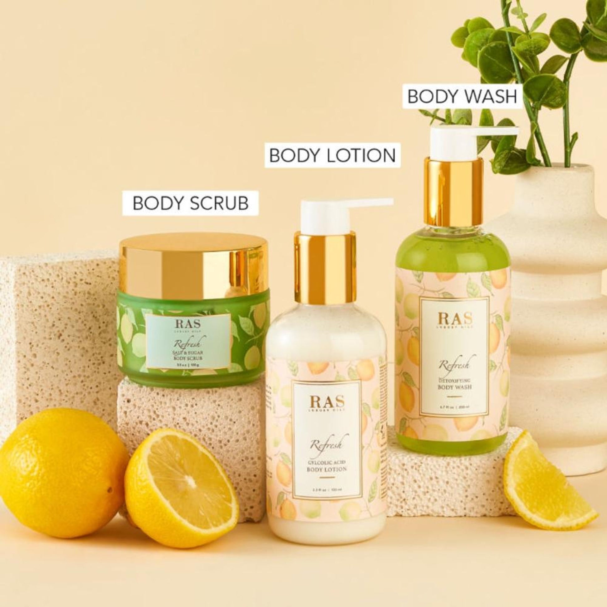 RAS Luxury Oils Refresh Revitalizing Body Wash