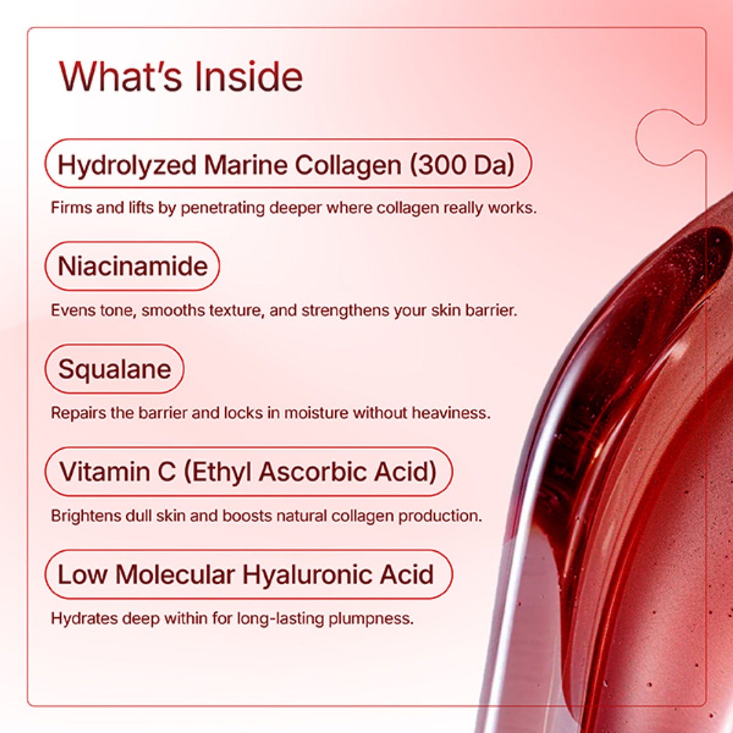 Numour Collagen Bombshell Jelly With Red Led Sonic Booster