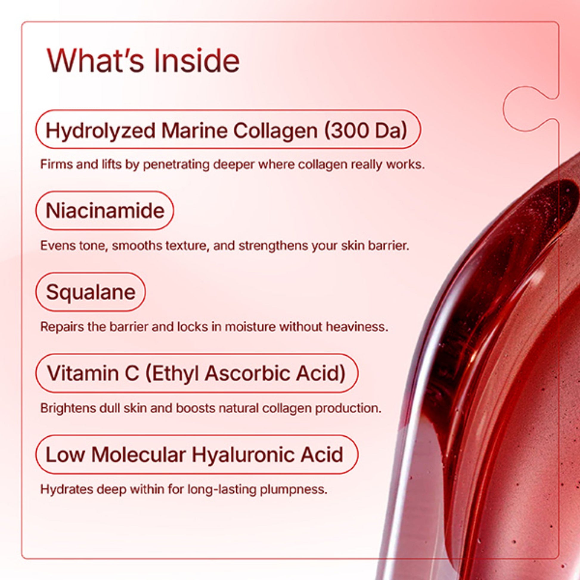 Numour Collagen Bombshell Jelly With Red Led Sonic Booster