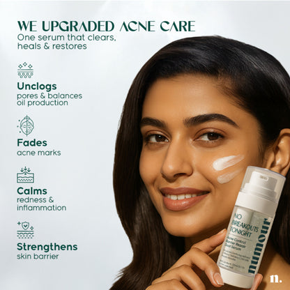 Numour No Breakouts Tonight- Acne Control Dual Serum