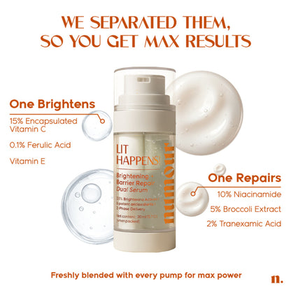 Numour Lit Happens- Brightening Dual Serum