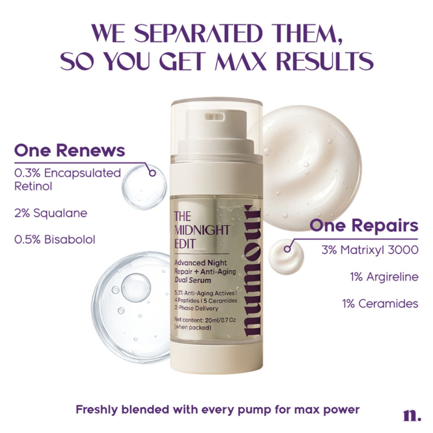 Numour The Midnight Edit Dual Anti-Aging Serum