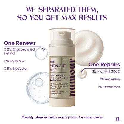 Numour The Midnight Edit Dual Anti-Aging Serum