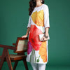 Dhiyona IE Women Floral Printed Regular Kurta with Trousers