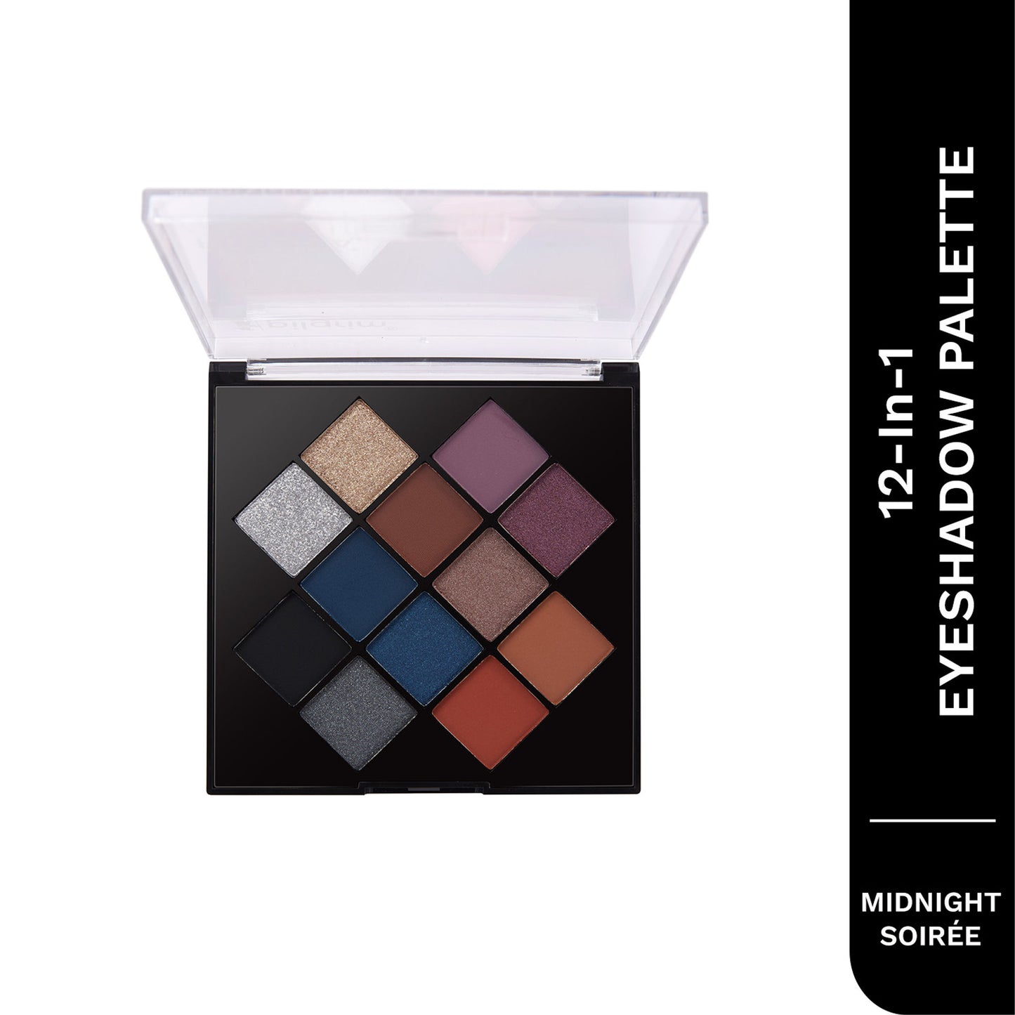 Pilgrim Eyeshadow Midnight Soiree 12-In-1 Highly Pigmented Shades