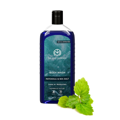 The Man Company Refreshing Body Wash With Sea Salt & Patchouli