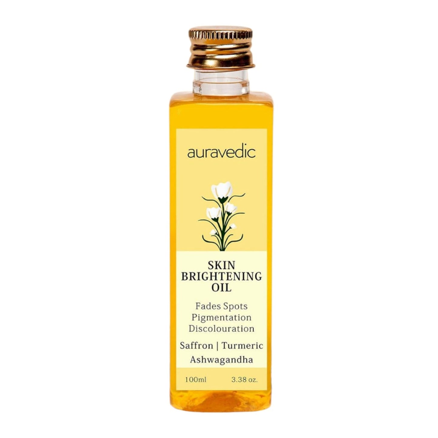 Auravedic Skin Brightening Serum For Pigmentation And Dark Spot Removal Saffron Pigmentation Serum
