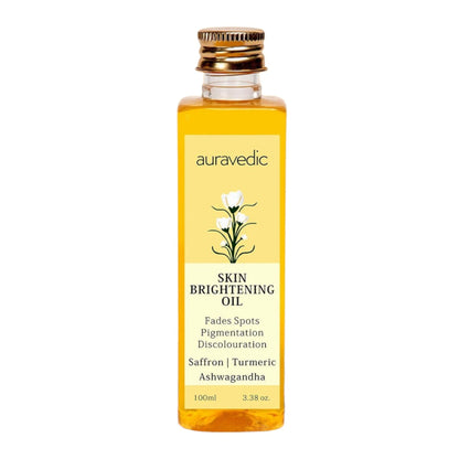 Auravedic Skin Brightening Serum For Pigmentation And Dark Spot Removal Saffron Pigmentation Serum
