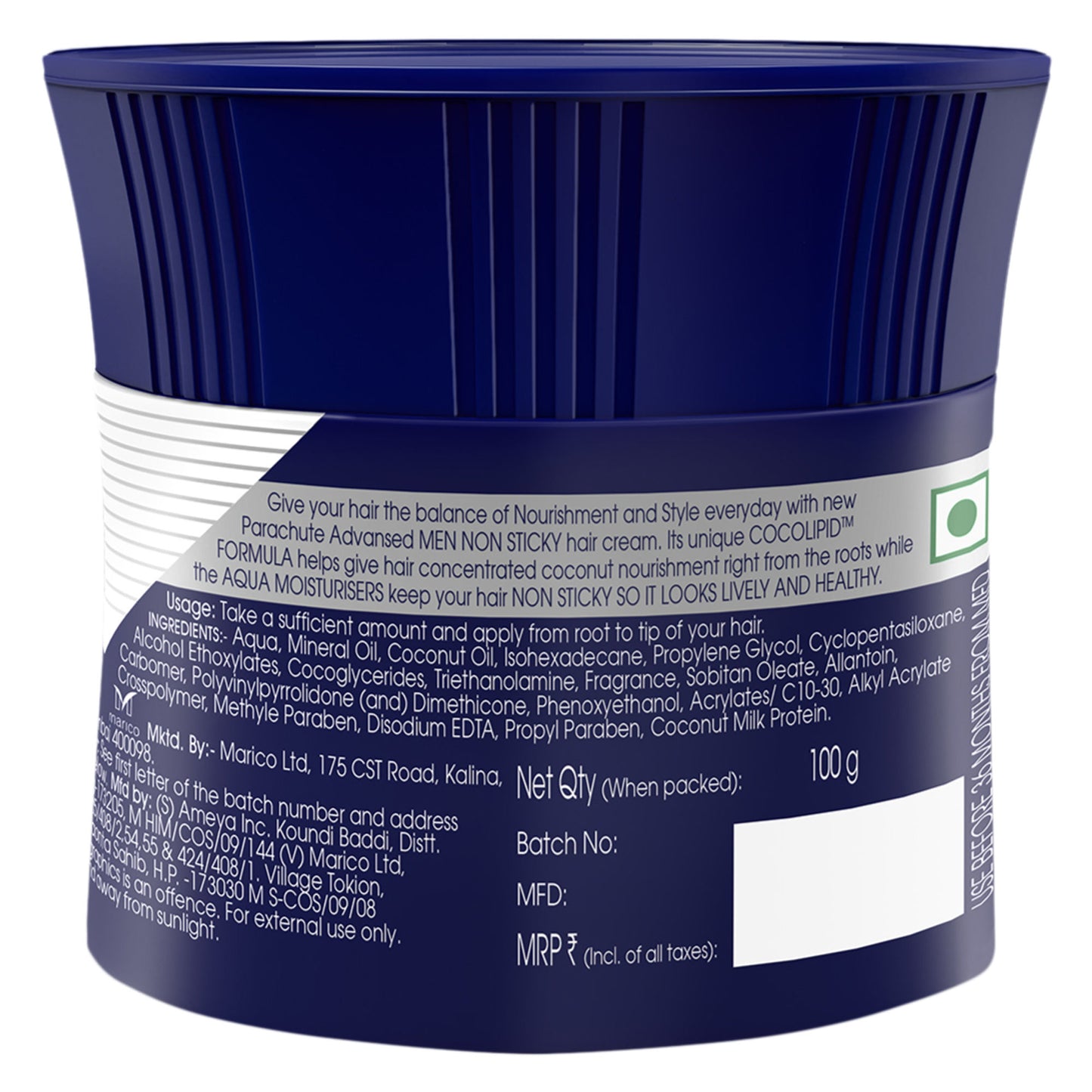 Parachute Advansed Aftershower Hair Cream