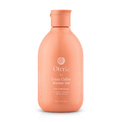 Oteria Green Coffee Body Shower Gel For Skin Radiance And Nourishment For All Skin Types