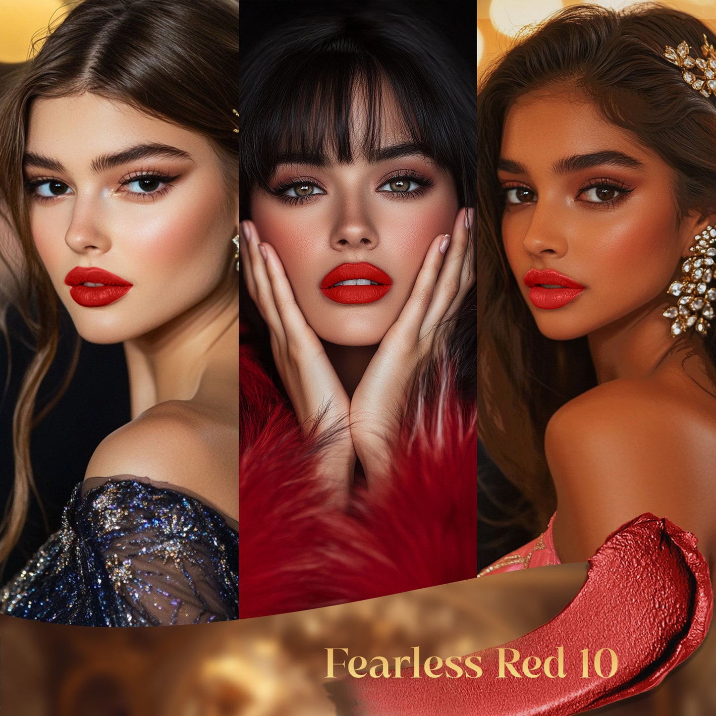 Faces Canada Comfy Silk Obsession Lipstick - Fearless Red 10