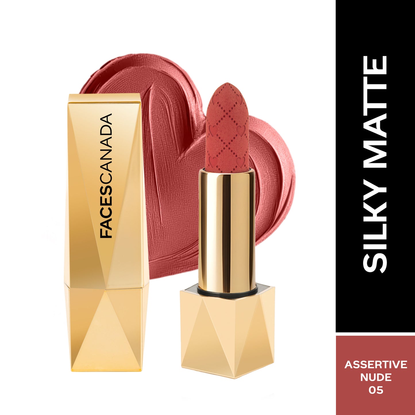 Faces Canada Comfy Silk Obsession Lipstick - Assertive Nude 05