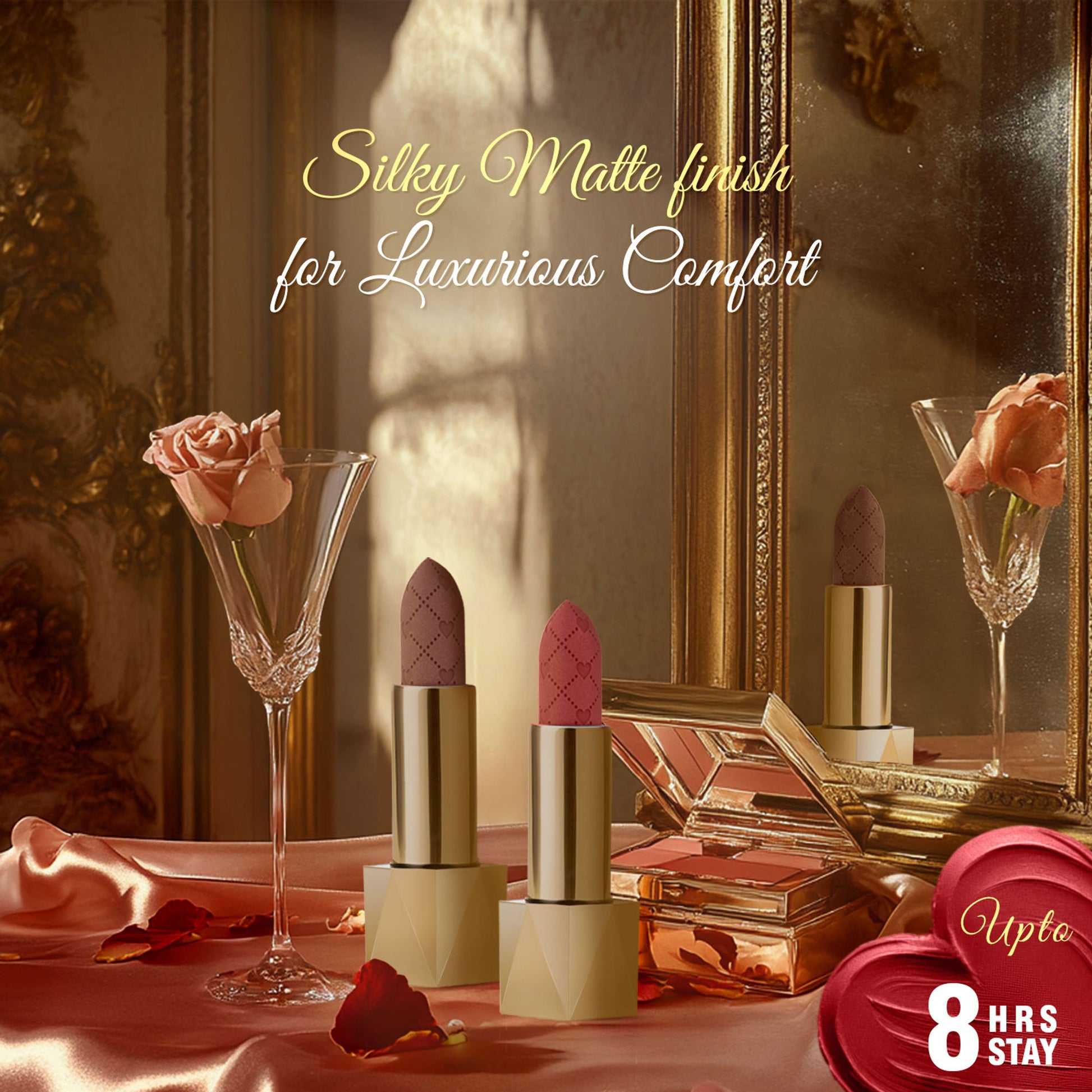 Faces Canada Comfy Silk Obsession Lipstick - Playful Peach 03