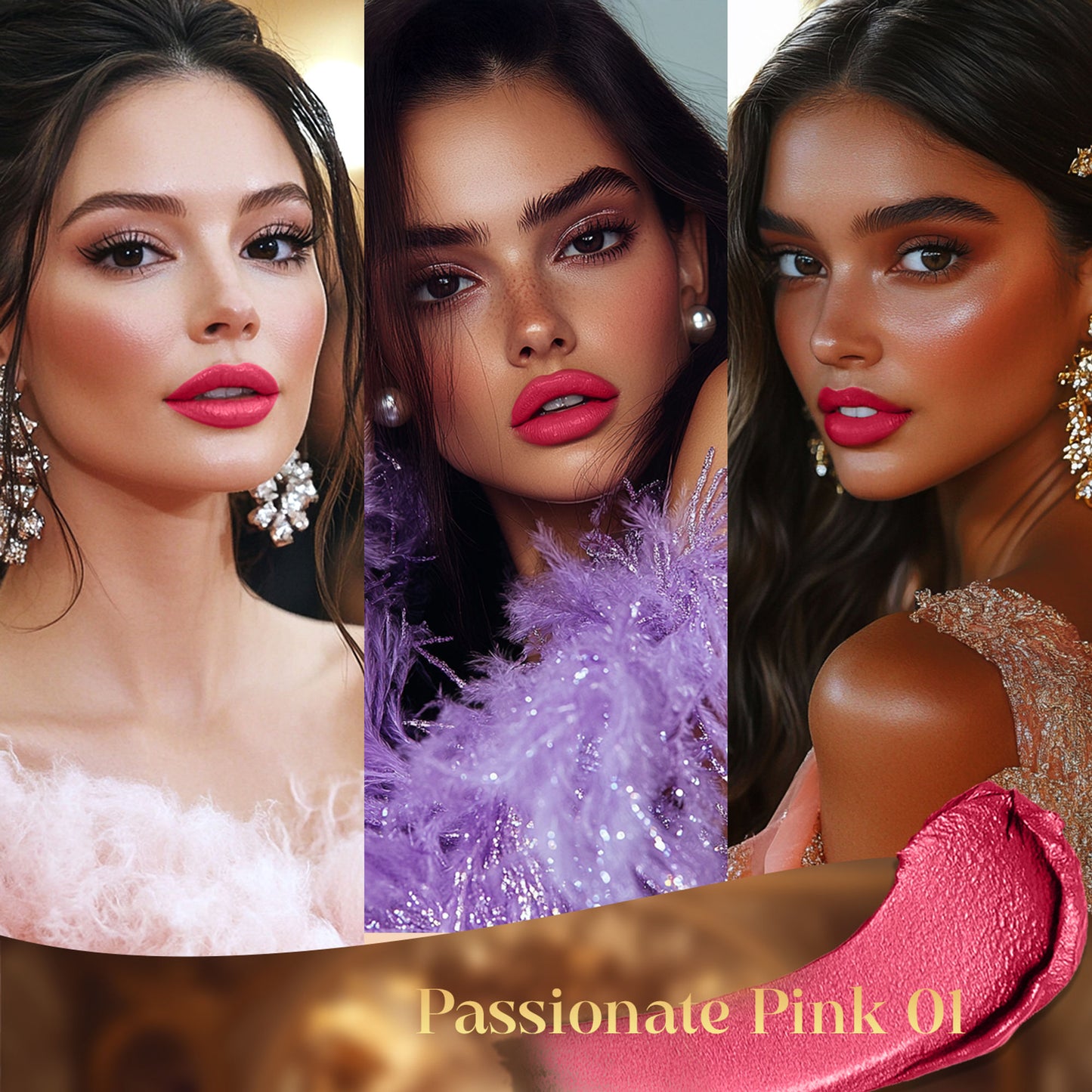 Faces Canada Comfy Silk Obsession Lipstick - Passionate Pink 01