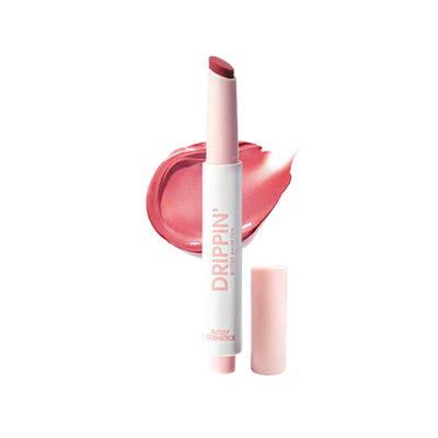 Flossy Cosmetics Tinted Lip Balm with Shea Butter & Jojoba Oil Brightens, Moisturizes Dry Lips - Bow