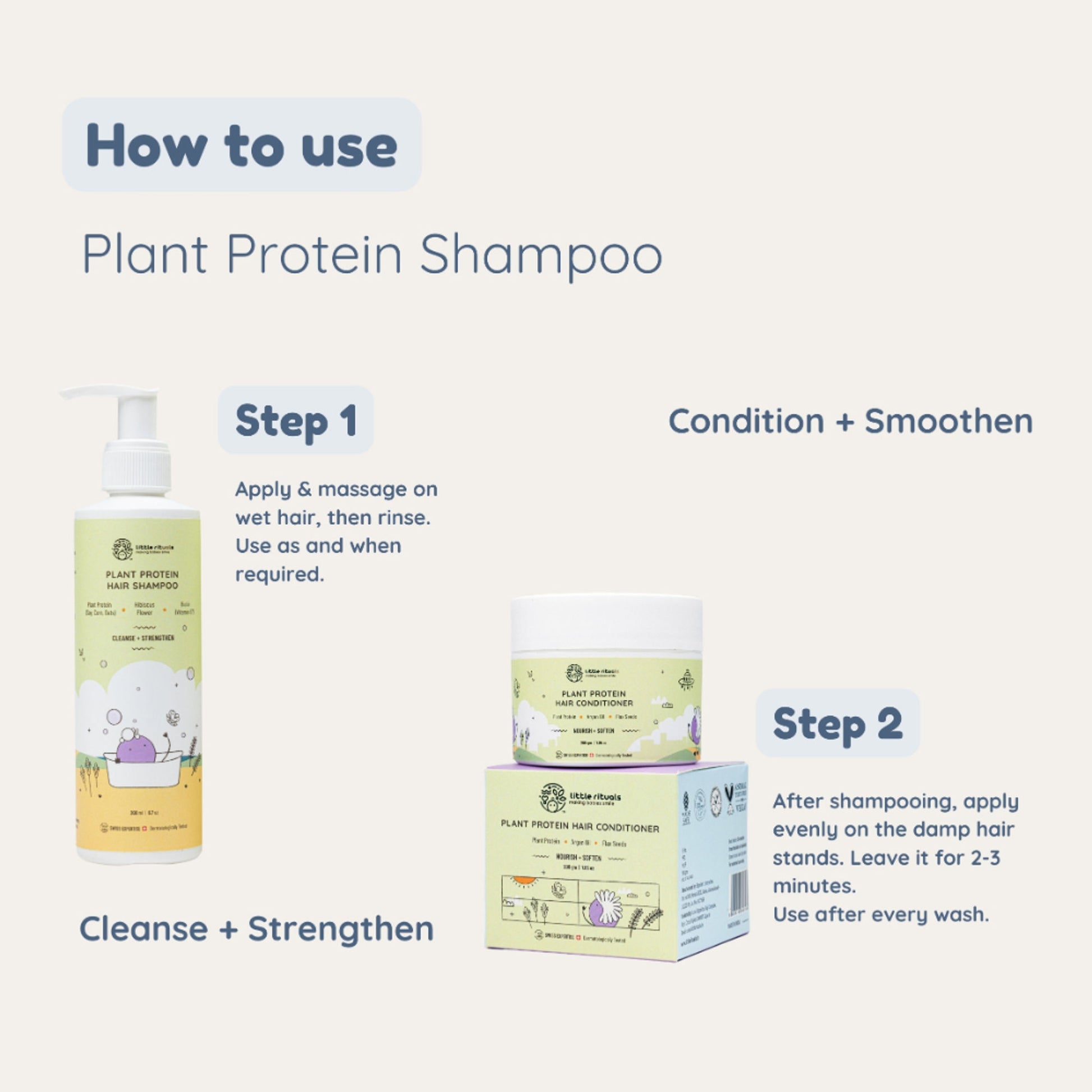 Little Rituals Plant Protein Hair Shampoo