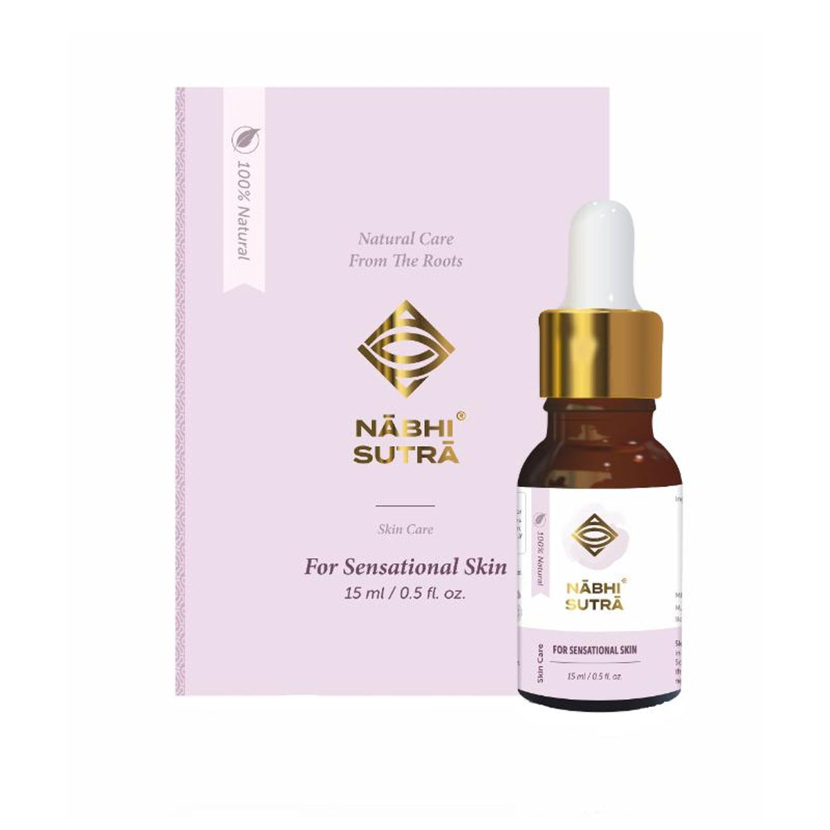 Nabhi Sutra Belly Button Oil For Skin Care with Almond, Olive & Turmeric