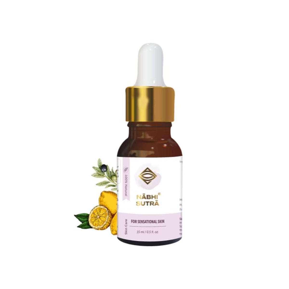 Nabhi Sutra Belly Button Oil For Skin Care with Almond, Olive & Turmeric
