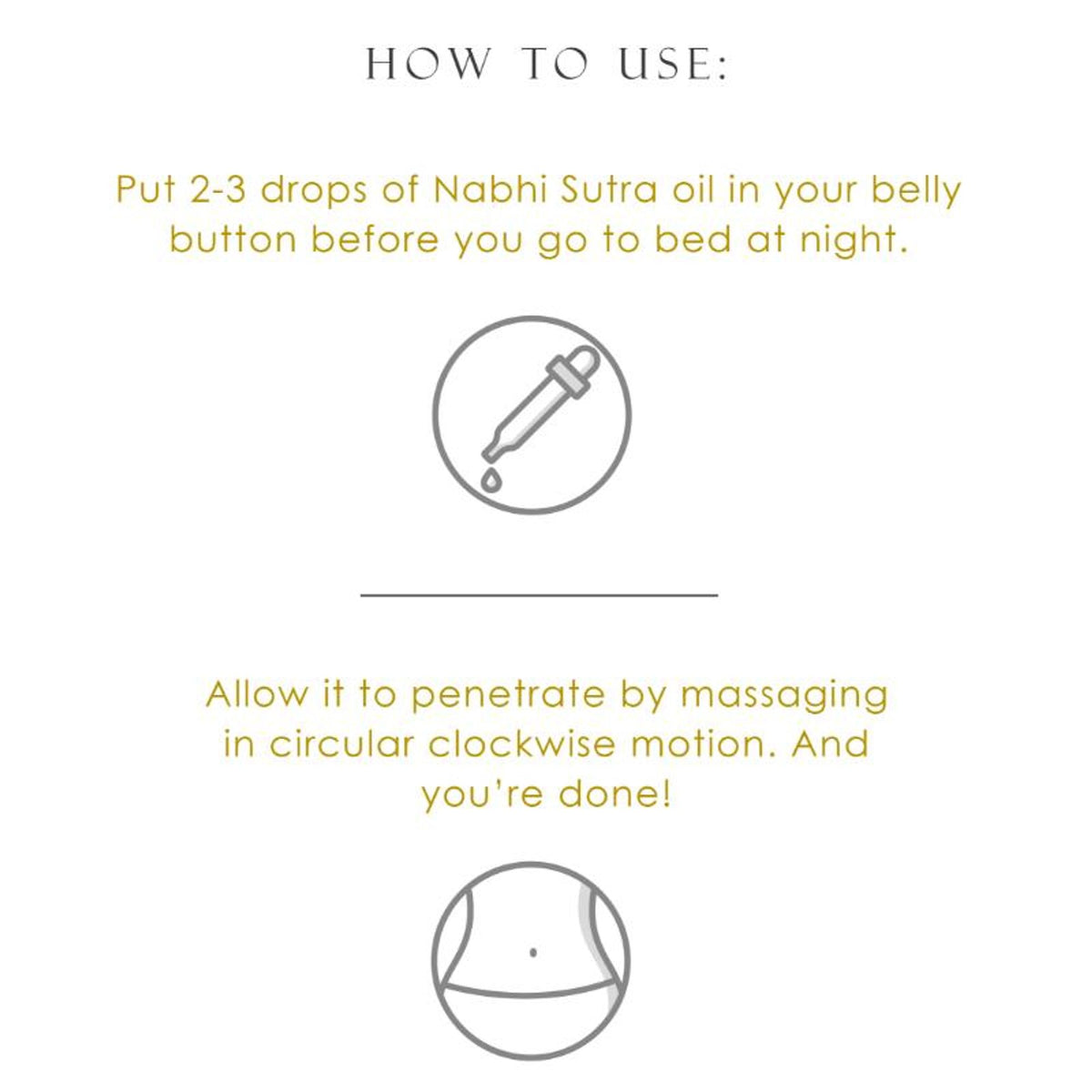 Nabhi Sutra Belly Button Oil for Acne treatment & Dark Spots With Blend Of Lemon Oil, Neem Oil