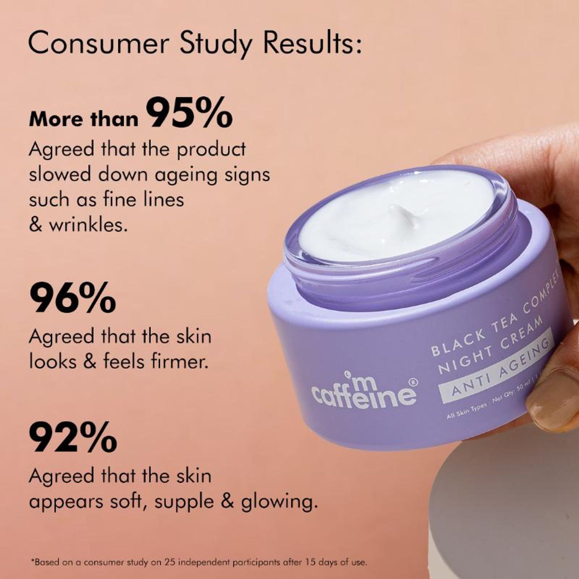 MCaffeine Anti Ageing Night Cream with Black Tea Complex™
