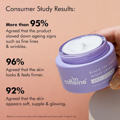MCaffeine Anti Ageing Night Cream with Black Tea Complex™