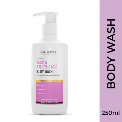 Dr. Sheth's Neem & Salicylic Acid Body Wash