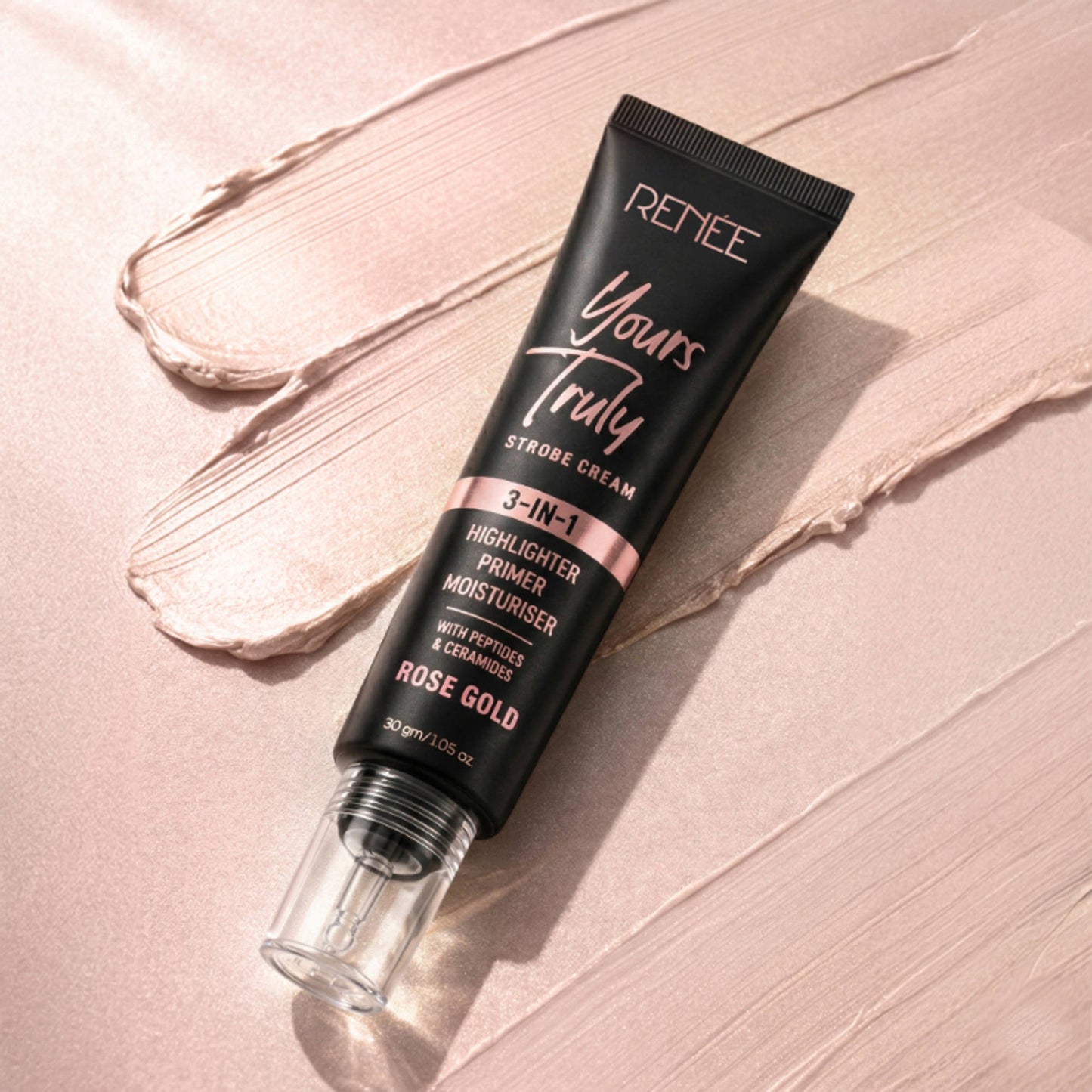 Renee Cosmetics Yours Truly Strobe Cream - Rose Gold