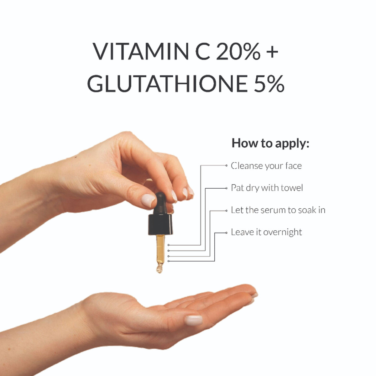 BODYOPS 20% Vitamin C + 5% Glutathione Face Serum