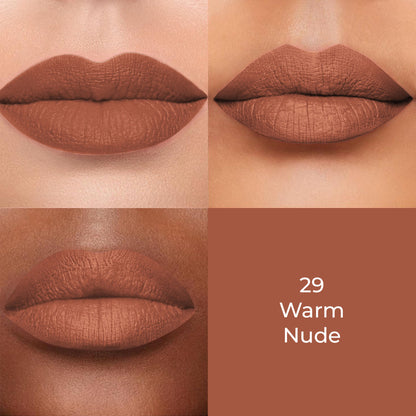 Colors Queen Color Stay Longlasting & Matte Lipstick Waterproof - 29 Warm Nude