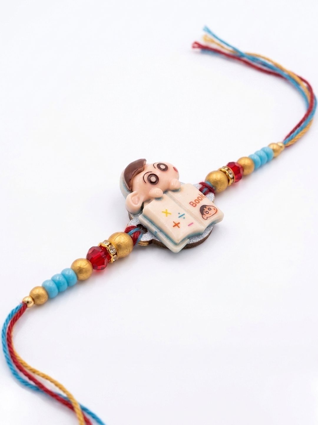 Anouk Kids Shinchan Character Artificial Beads Thread Rakhi
